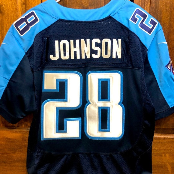 Tennessee Titans authentic Chris Johnson Jersey. - Picture 1 of 2